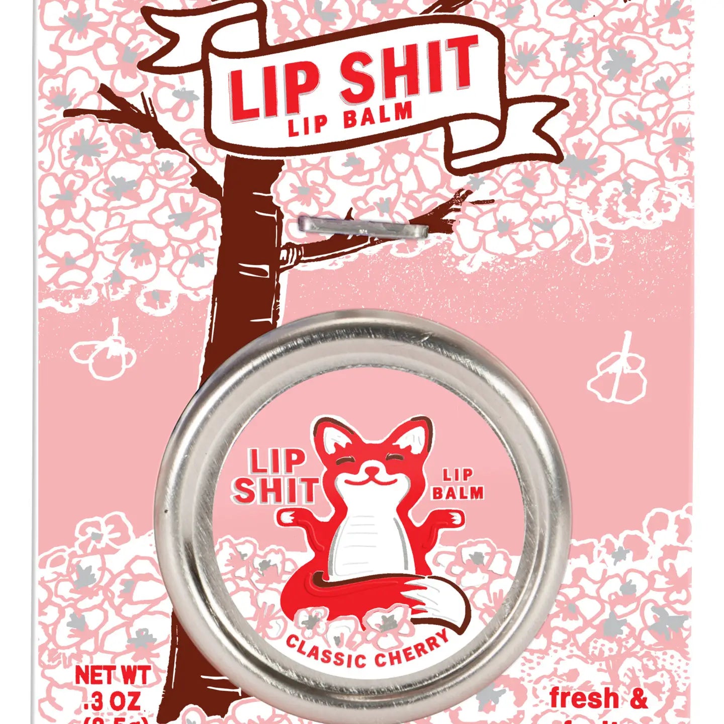 Heliotique | Blue Q Lip Shit Lip Balm - Classic Cherry