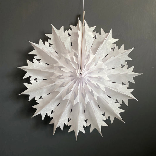 Heliotique | Petra Boase Paper snowflake Decoration - Spike