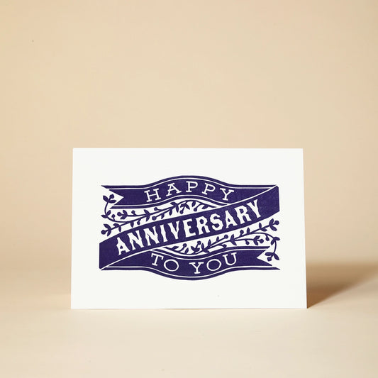 Happy Anniversary To You Card