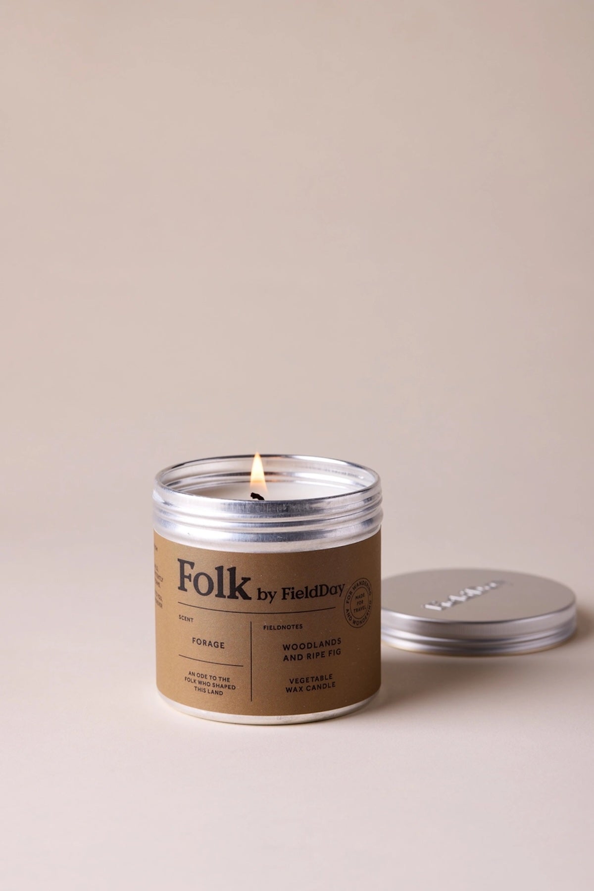 Heliotique Folk Tin Candle - Forage