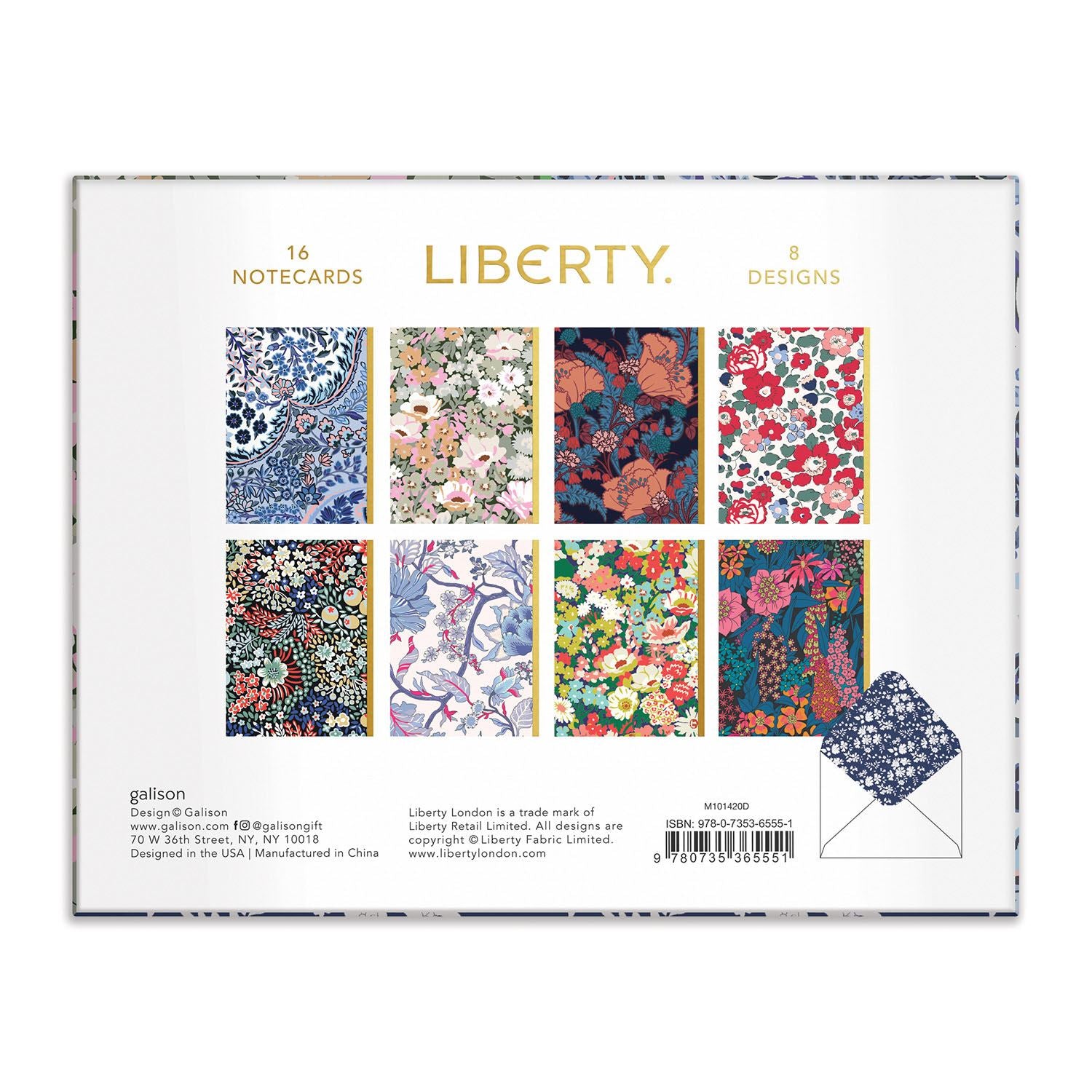 Heliotique | Liberty Notecards Floral Set