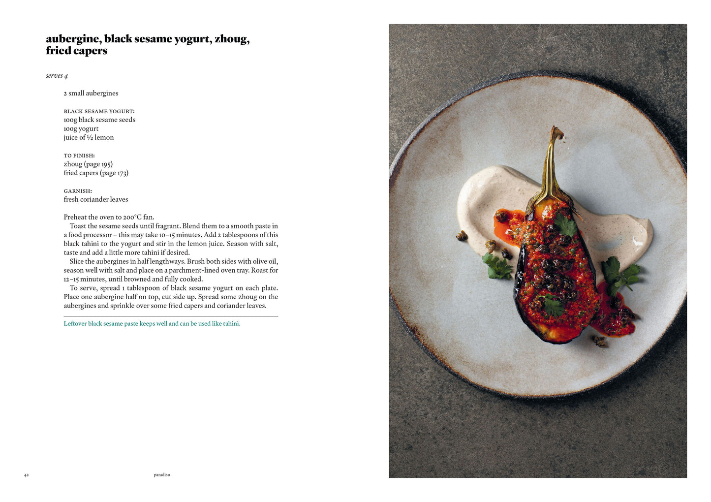 Heliotique | Paradiso Cook Book by Denis Cotter