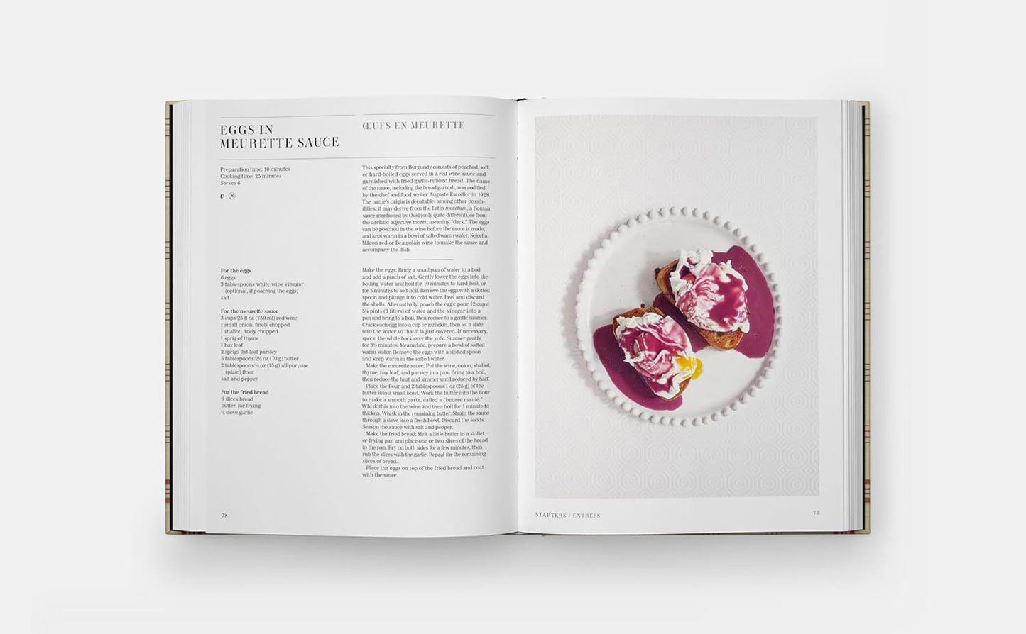 Heliotique | Classic French Recipes Cook Book by Ginette Mathiot