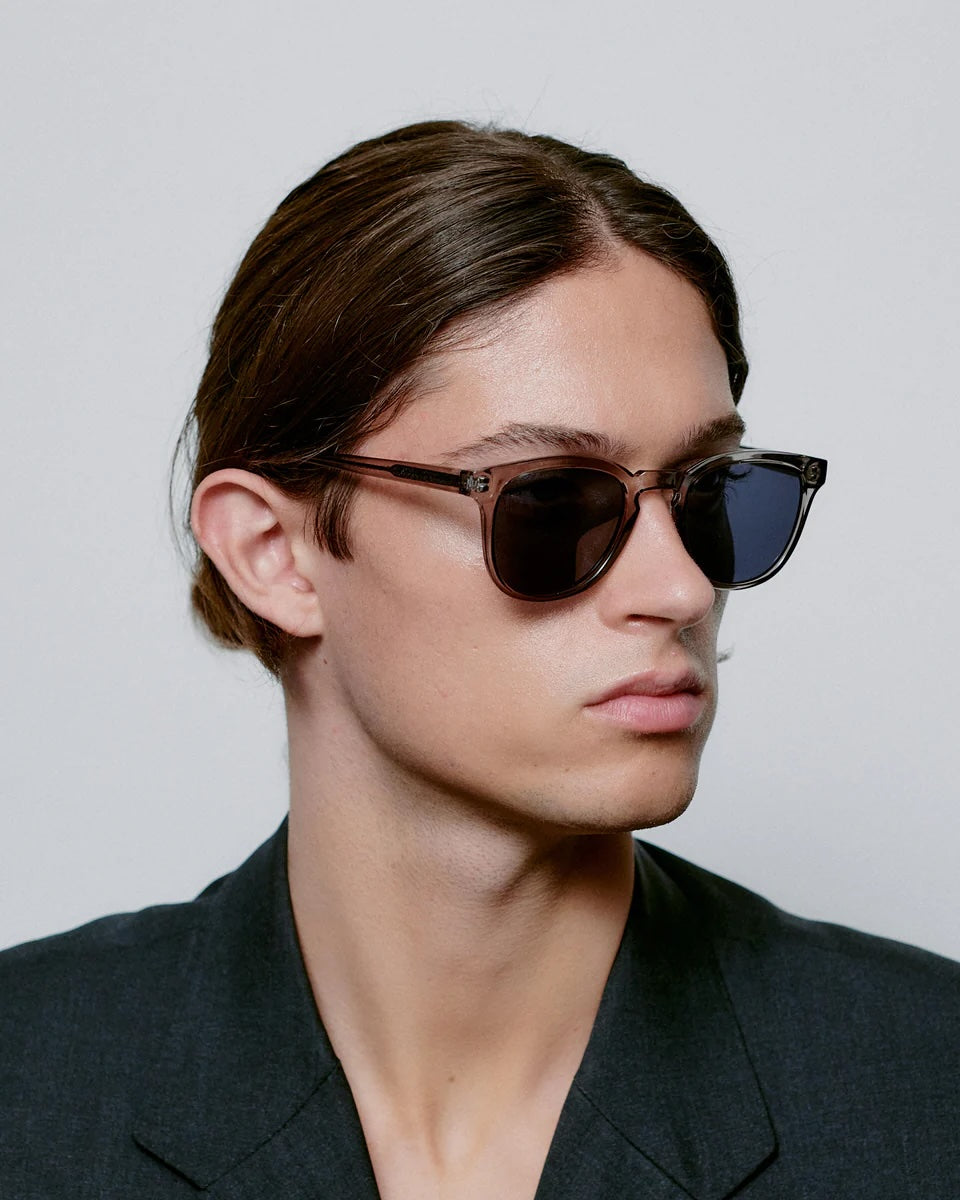 Heliotique | A.Kjaerbede Bate Sunglasses in Grey Transparent