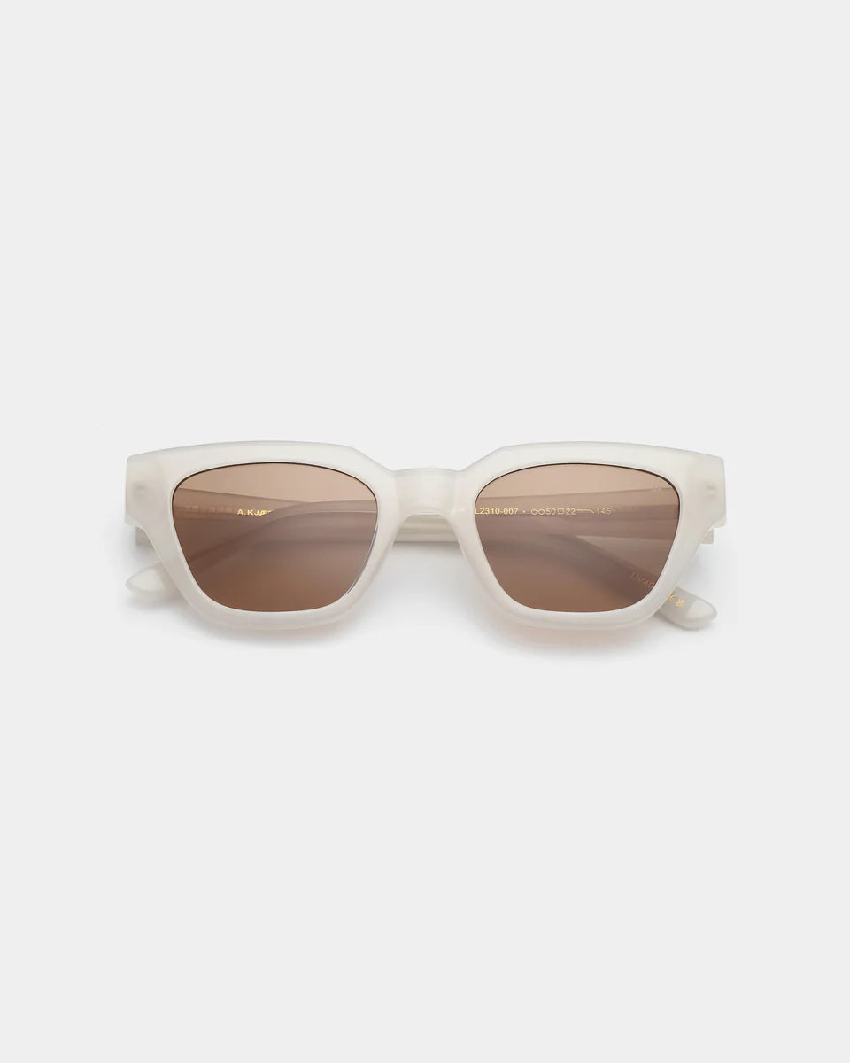 Heliotique Kaws Sunglasses - Cream Bone