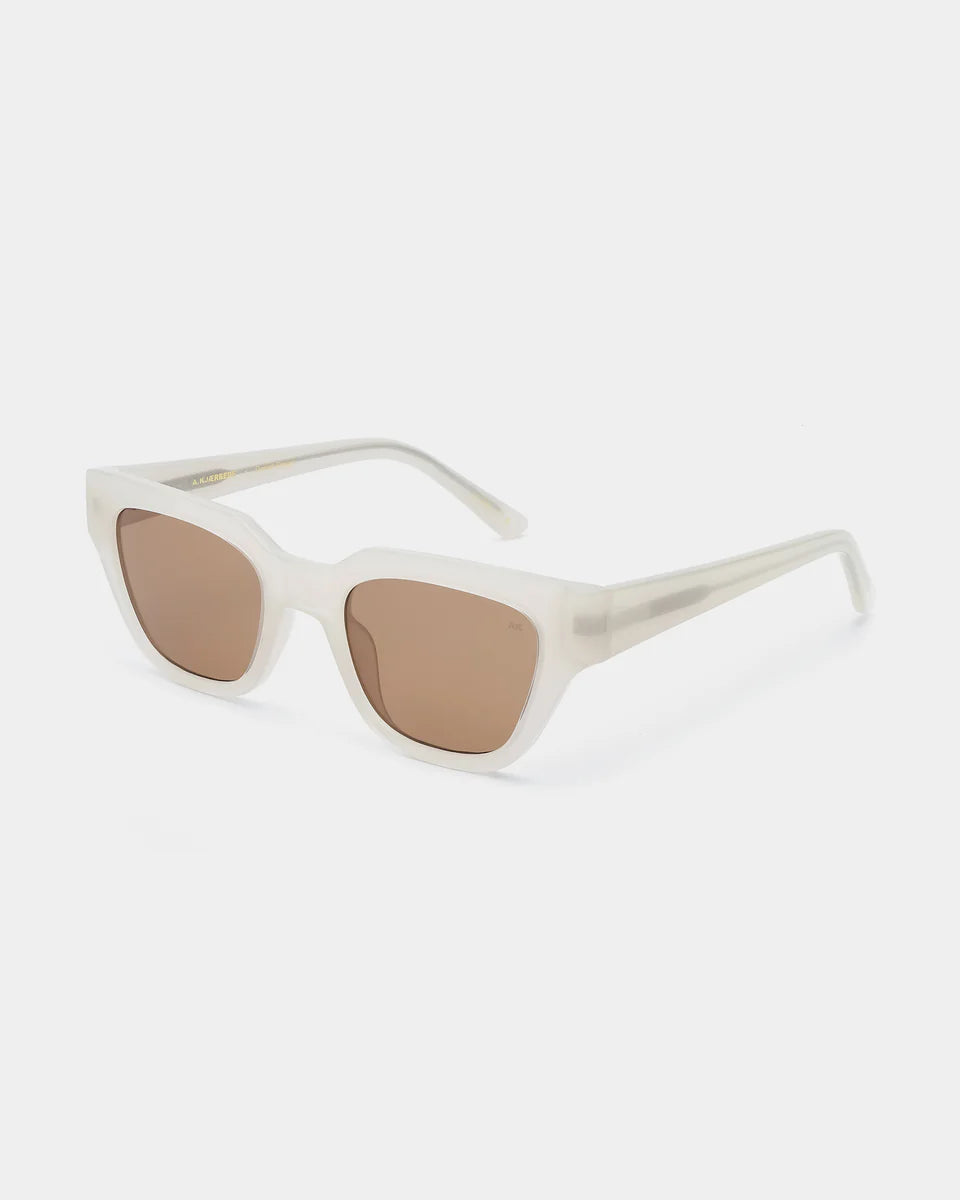 Heliotique Kaws Sunglasses - Cream Bone