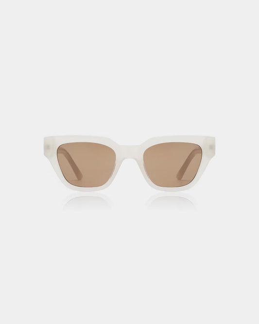 Heliotique Kaws Sunglasses - Cream Bone