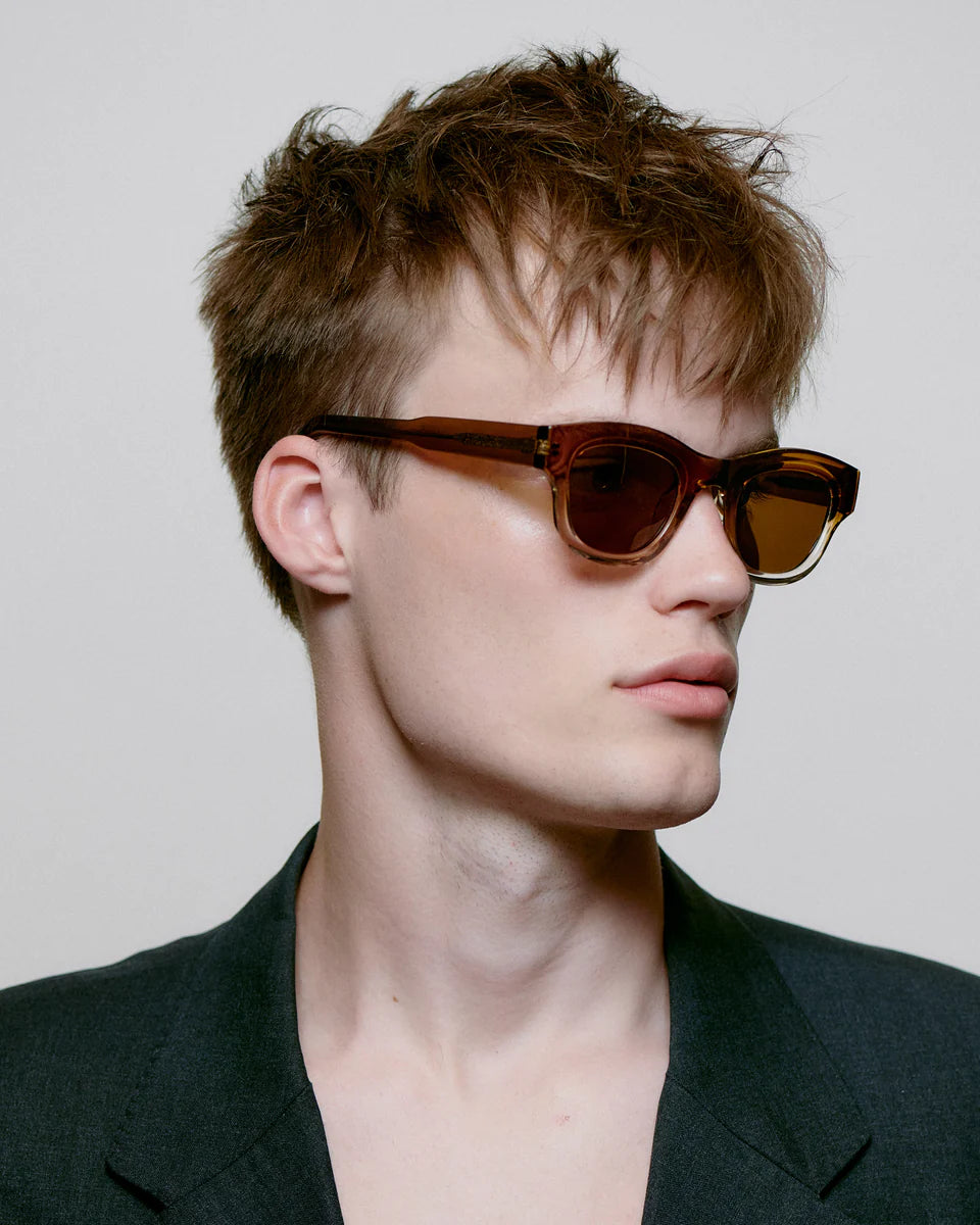 Heliotique Lane Sunglasses - Smoke / Champagne