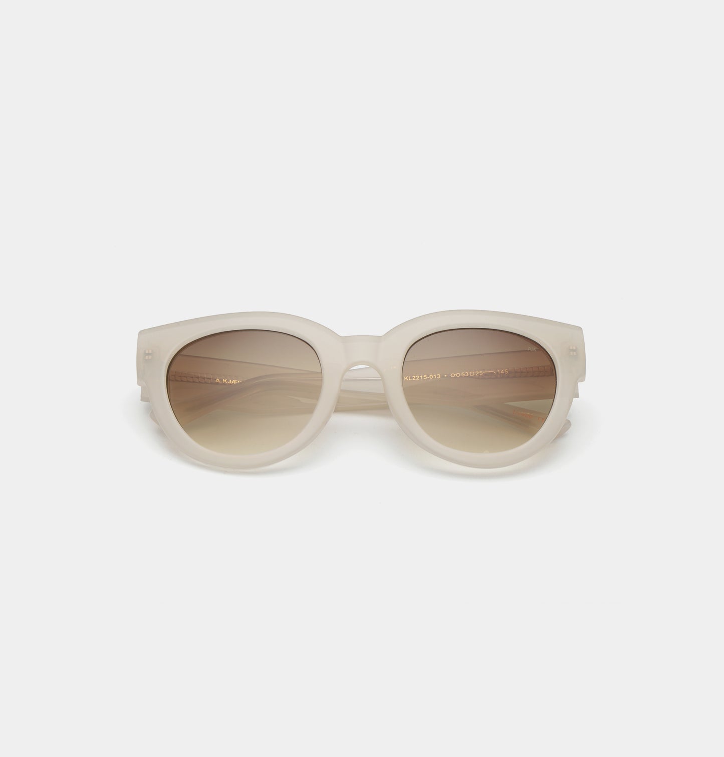 Heliotique | A.Kjaerbede Lilly Sunglasses - Cream Bone