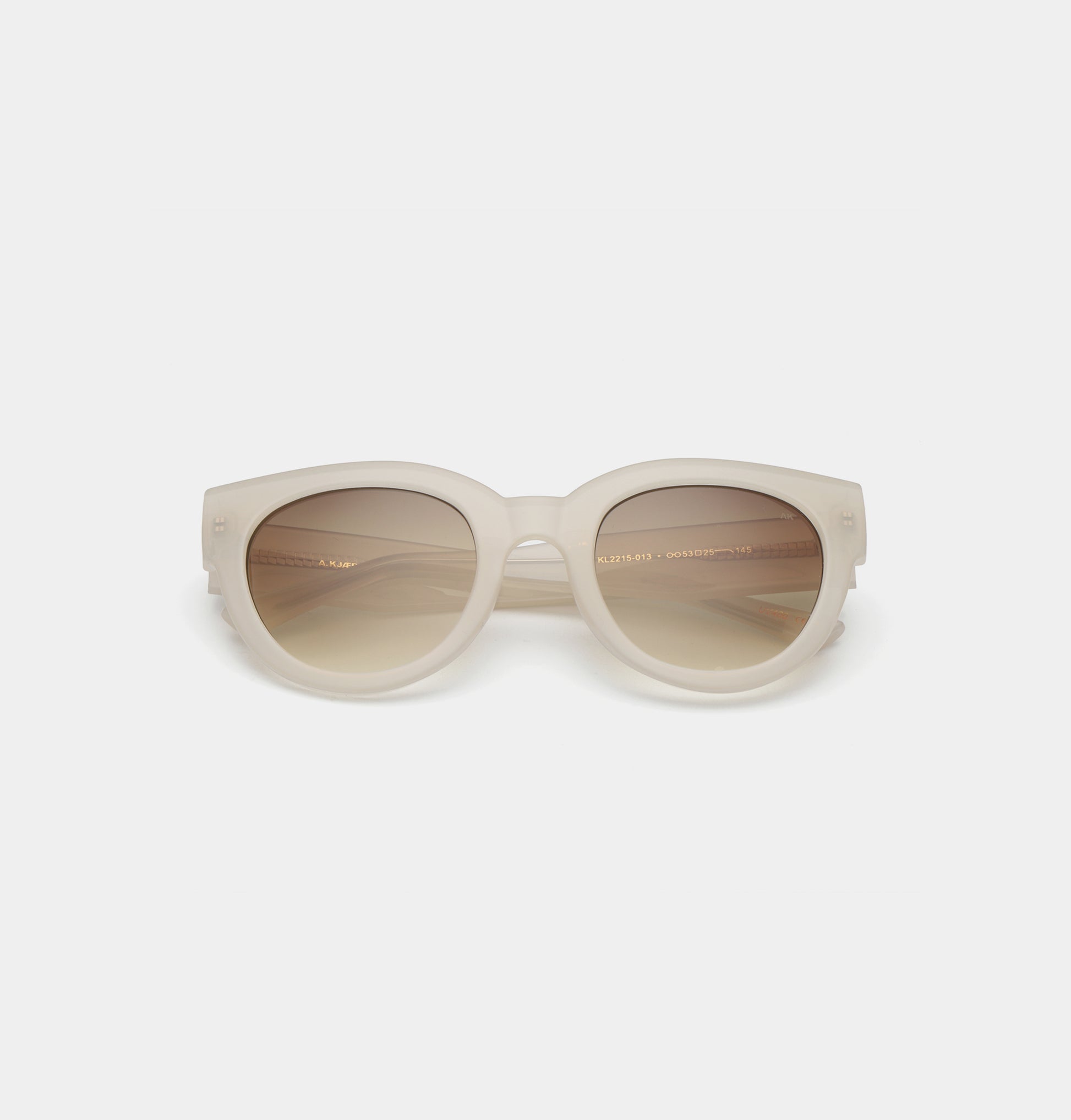 Heliotique | A.Kjaerbede Lilly Sunglasses - Cream Bone