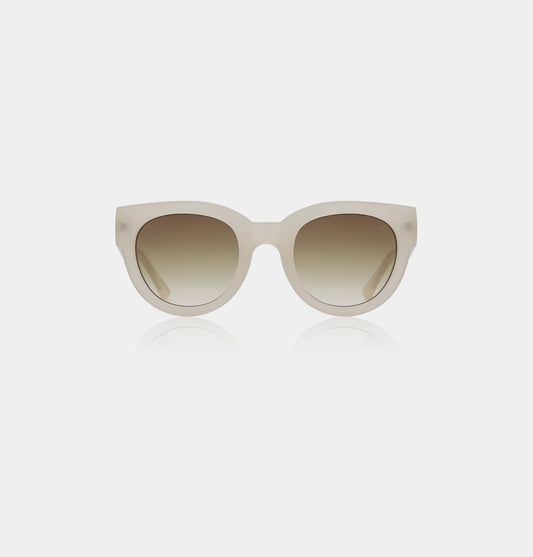 Heliotique | A.Kjaerbede Lilly Sunglasses - Cream Bone