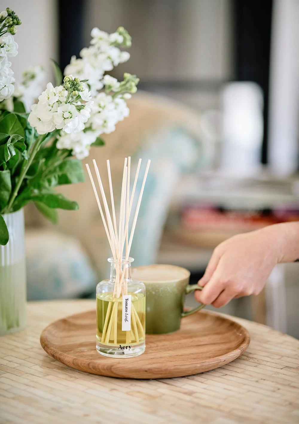 Heliotique | Aery Tomato Leaf Reed Diffuser