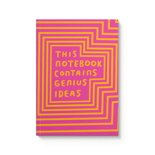 Heliotique | Ohh Deer 'This Notebook Contains Genius Ideas' Notebook