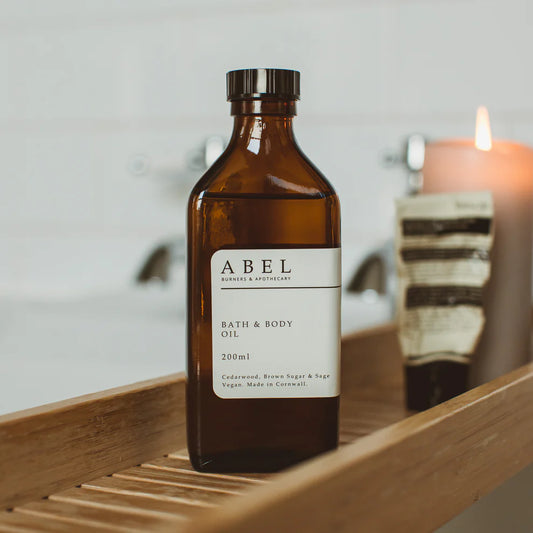 Heliotique Cedarwood, Brown Sugar and Sage Bath & Body Oil