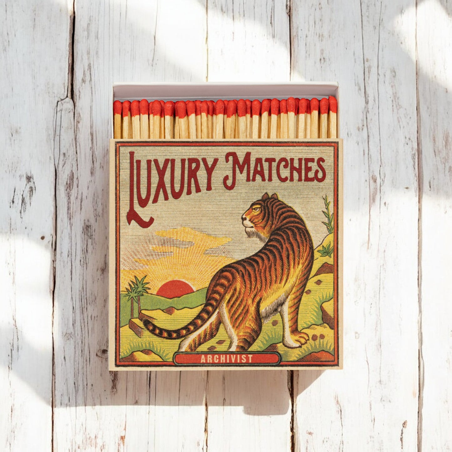 Heliotique | Archivist Gallery New Tiger Luxury Matches