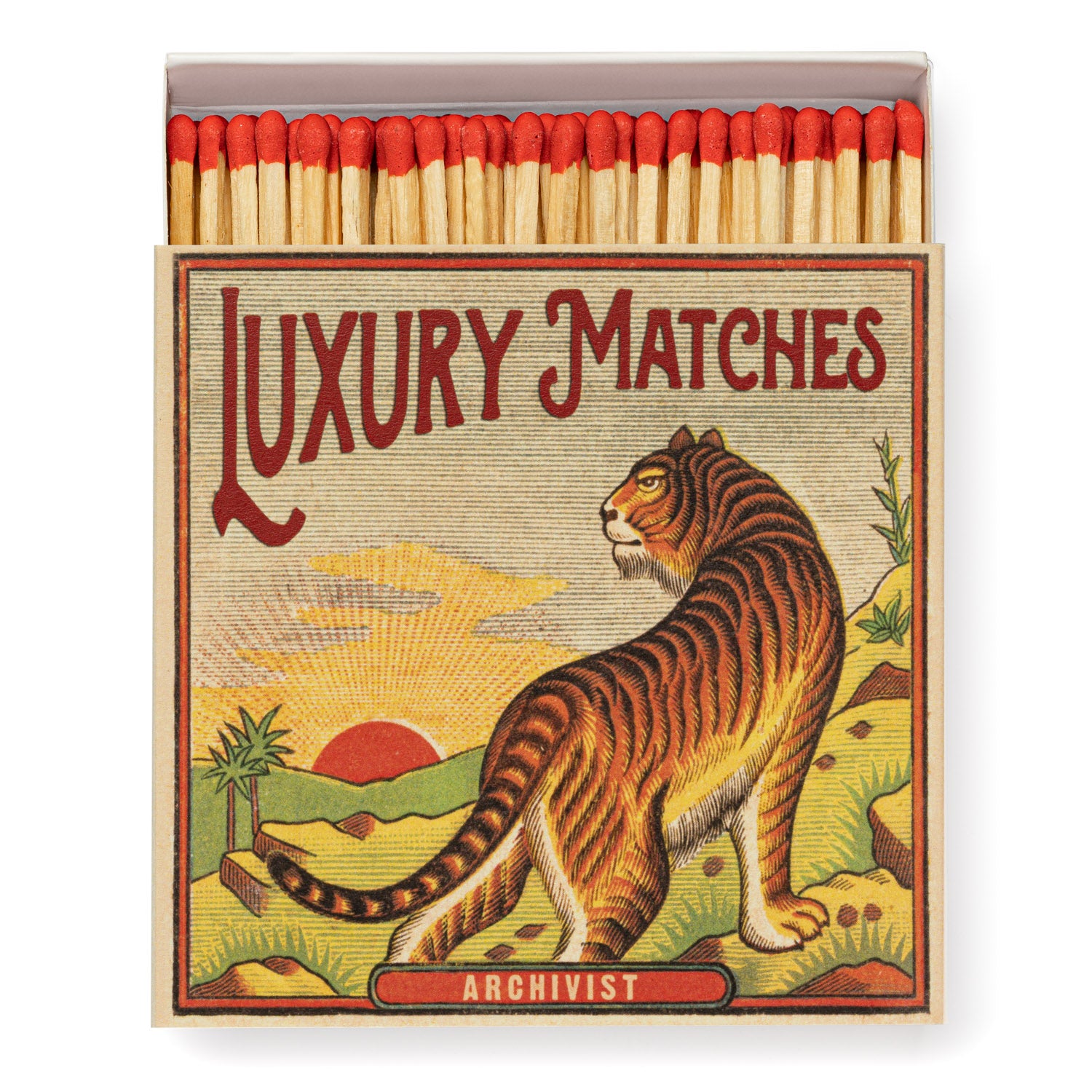 Heliotique | Archivist Gallery New Tiger Luxury Matches