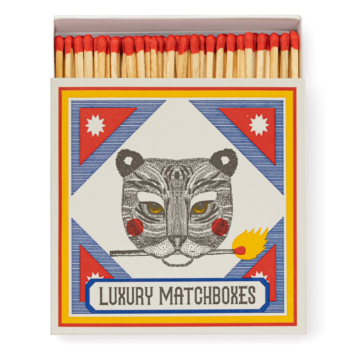 Heliotique | Archivist Gallery Ariane Tiger Luxury Matches