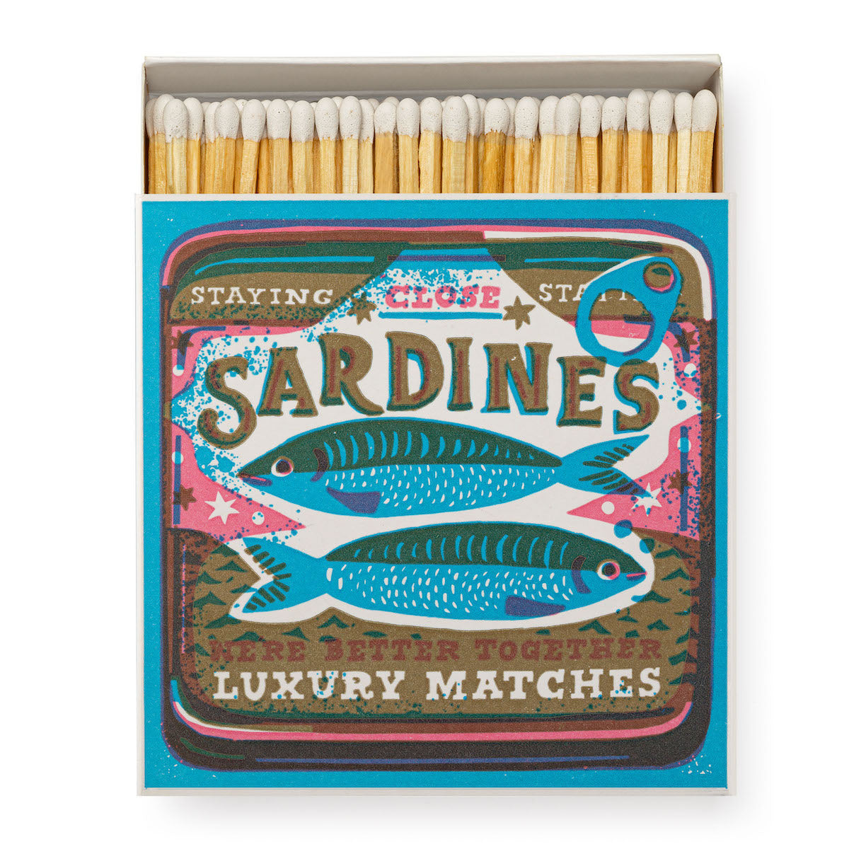 Heliotique | Archivist Gallery Better Together Sardines Luxury Matches