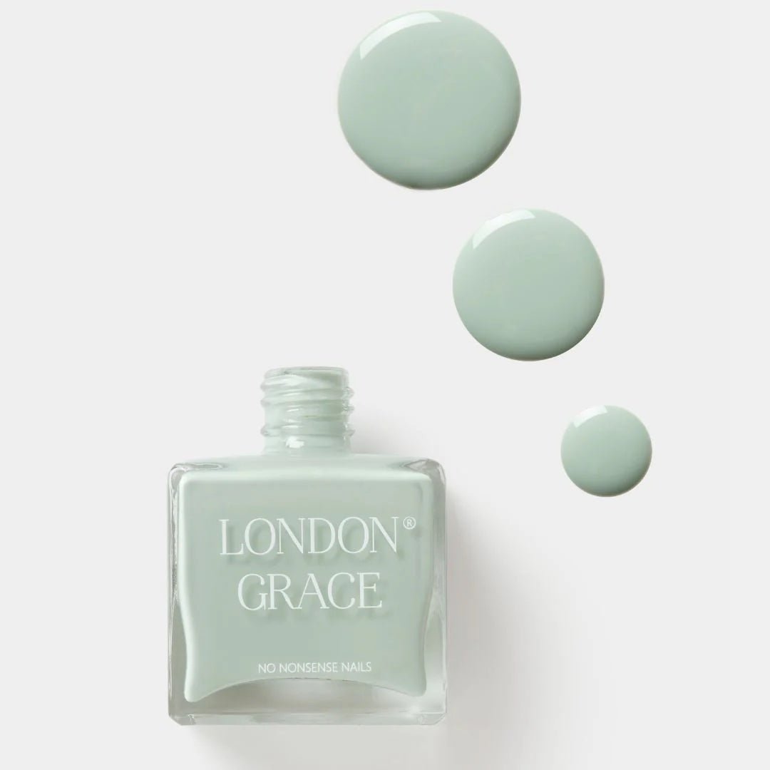 Heliotique | London Grace 'Betsy' Mint Green Nail Polish