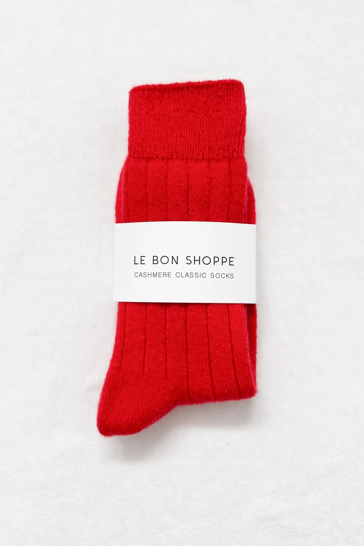 Heliotique | Le Bon Shoppe Classic Cashmere Socks - Red