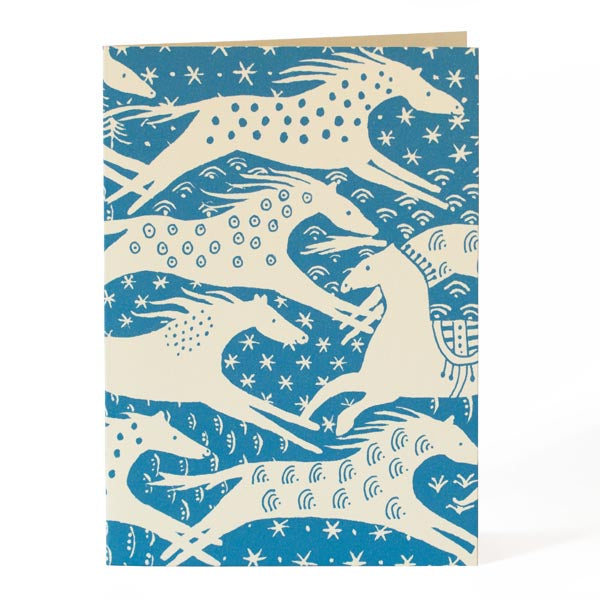 Heliotique | Cambridge Imprint Horses Card