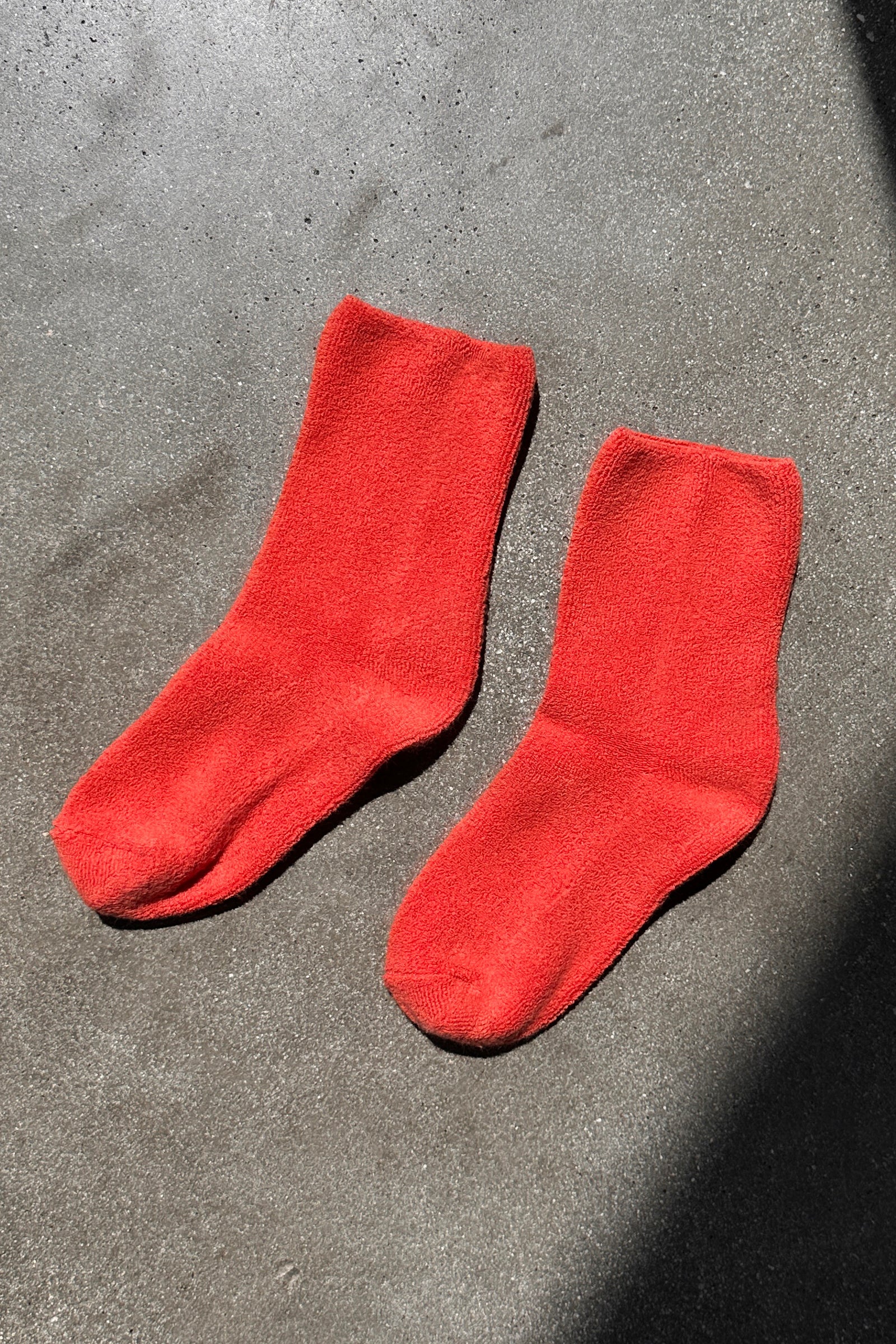 Heliotique | Le Bon Shoppe Cloud Socks - Cactus Flower Red