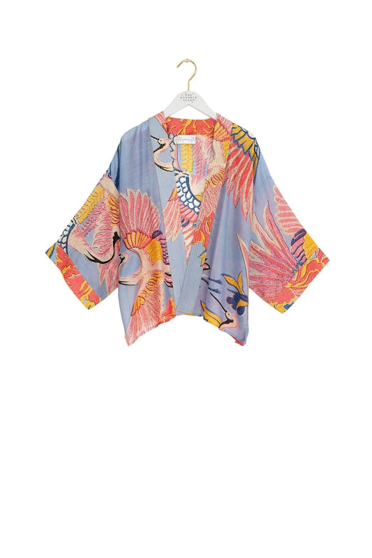 Crane Kimono - Periwinkle