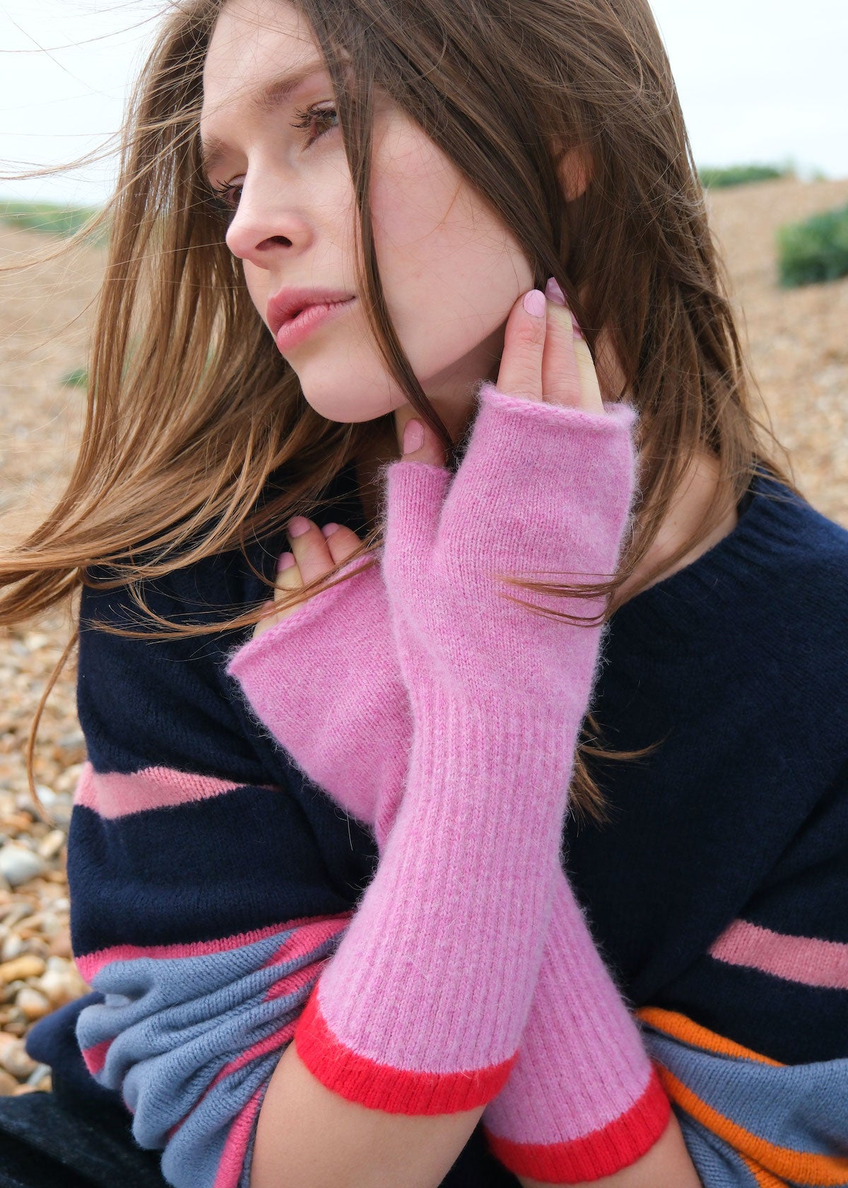 Heliotique | Quinton & Chadwick Fingerless Wrist Warmers