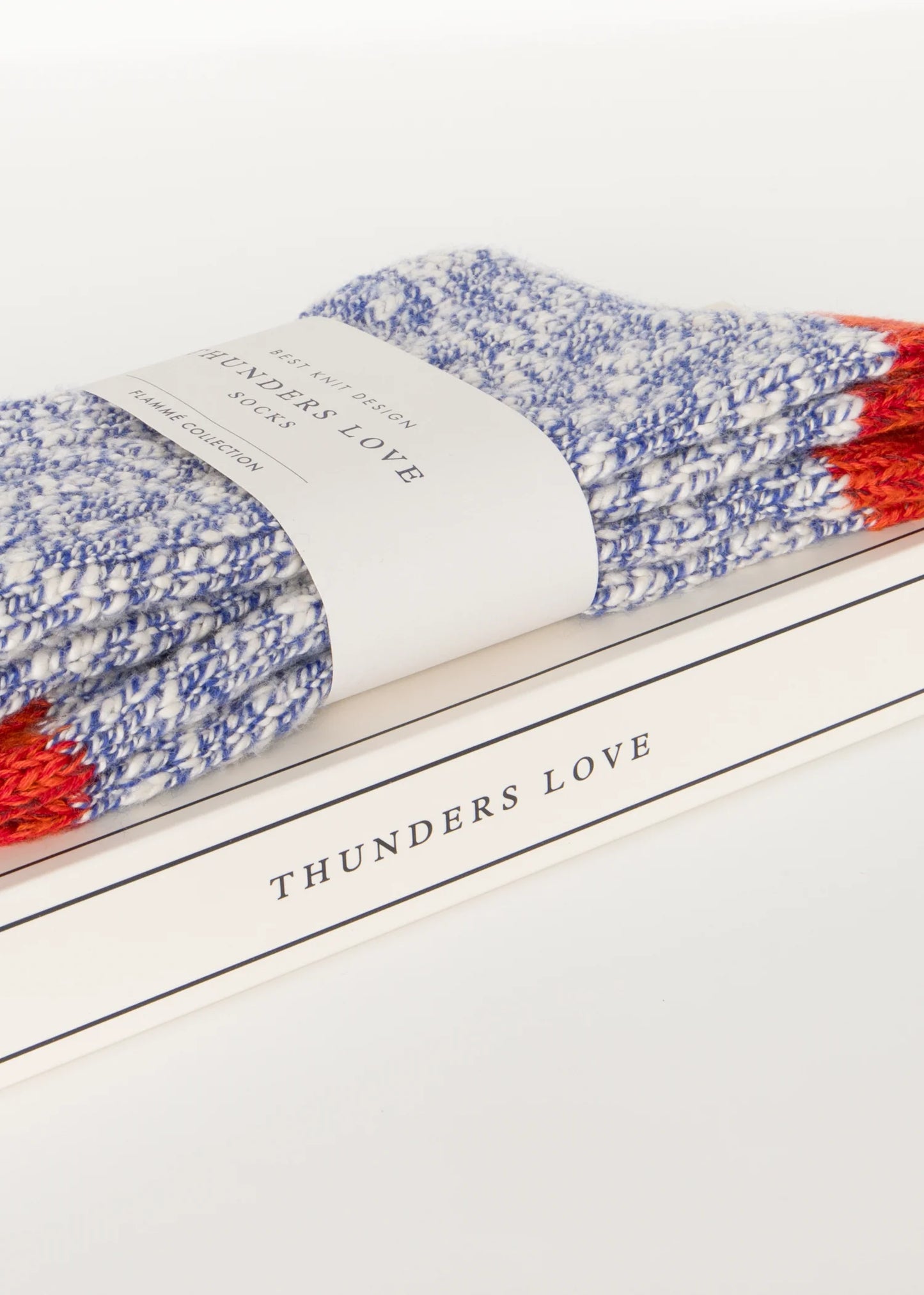 Flamme Socks - Blue / Red