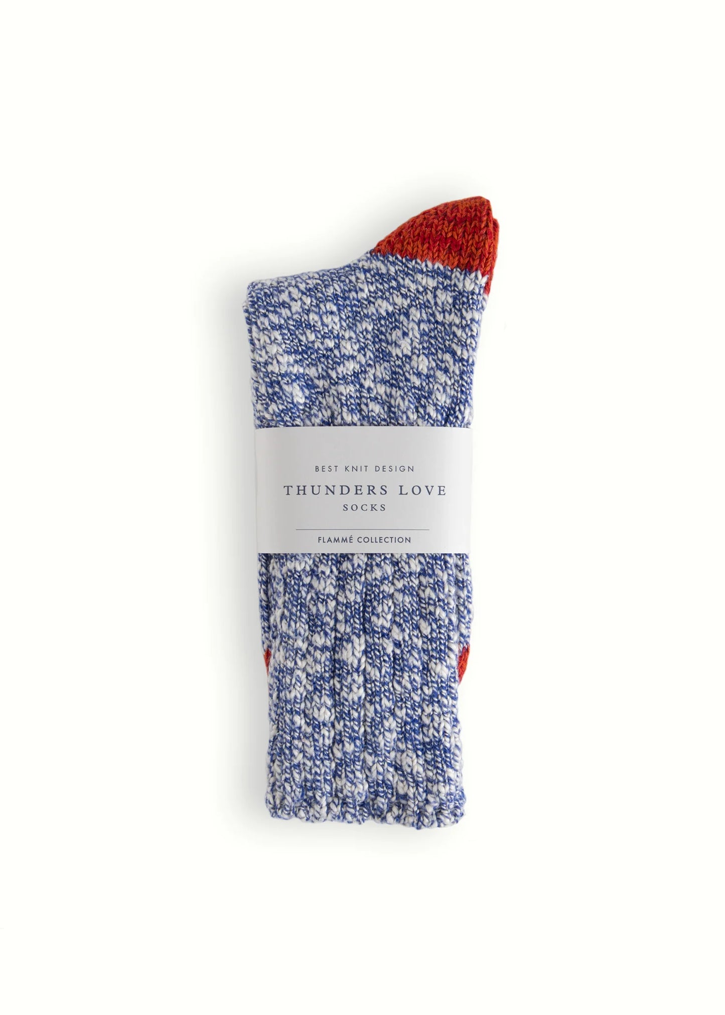 Flamme Socks - Blue / Red