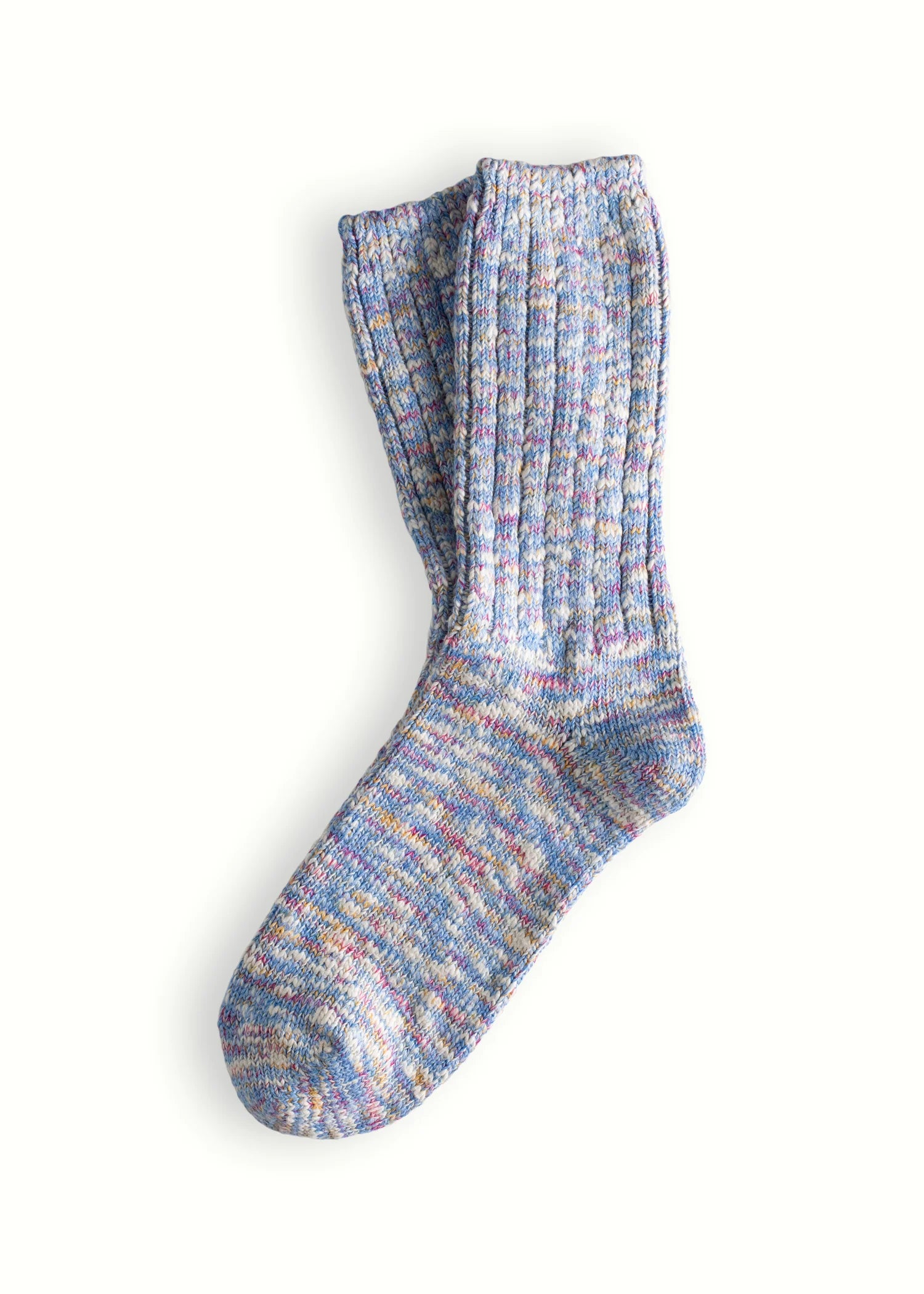 Heliotique | Thunders Love Flamme Socks - Glint Blue