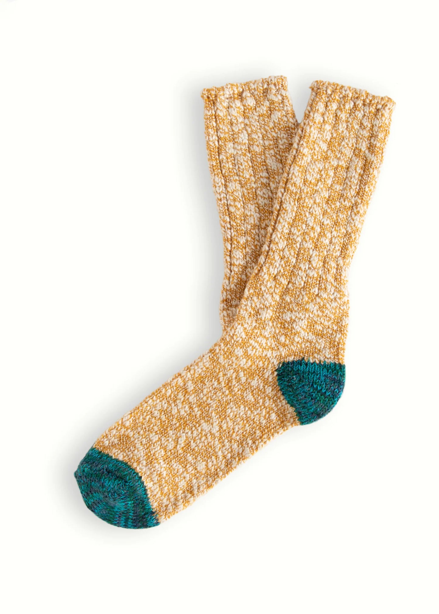 Heliotique | Thunders Love Flamme Socks - Mustard