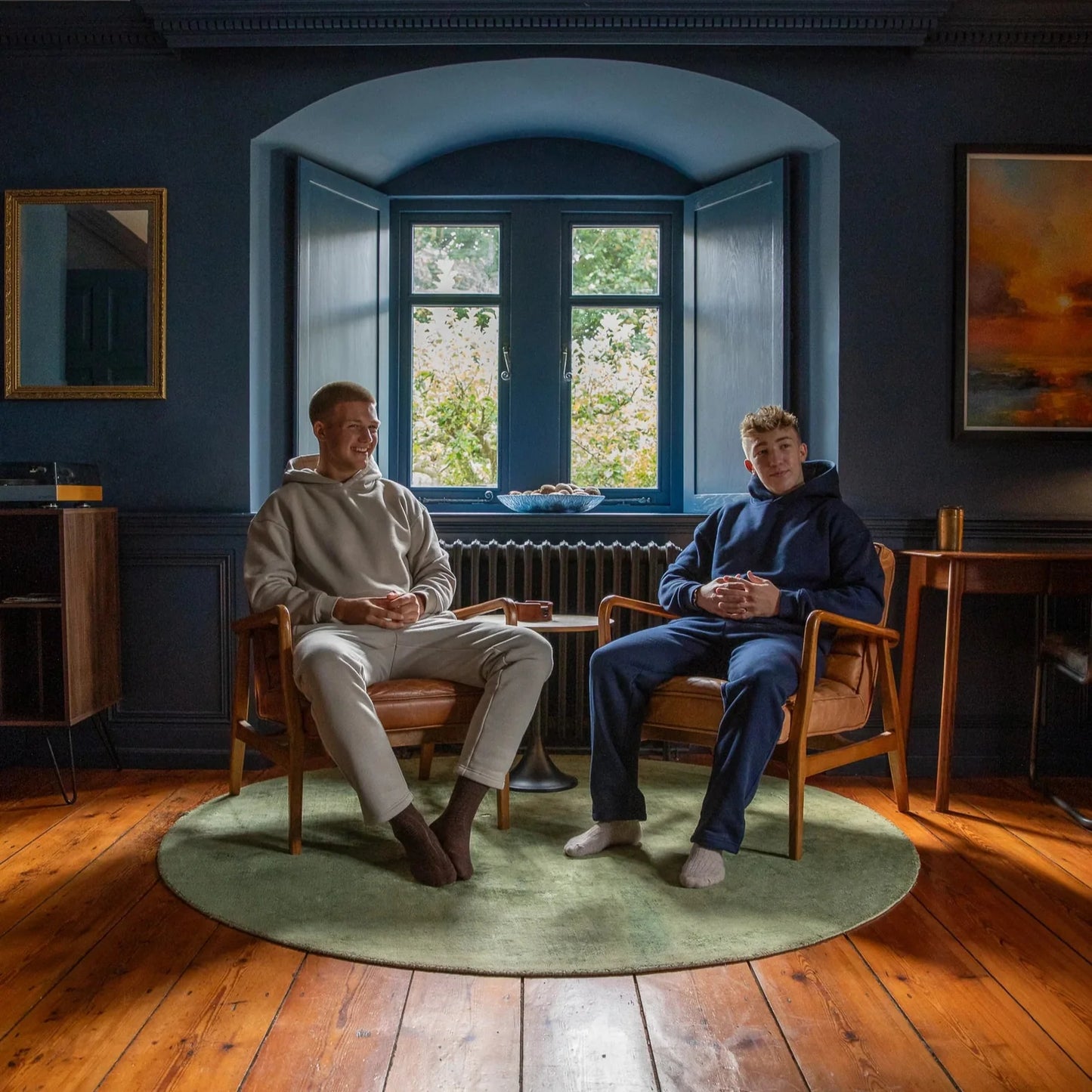 Heliotique | Chalk Men's Cashmere Blend Socks - Chocolate Brown