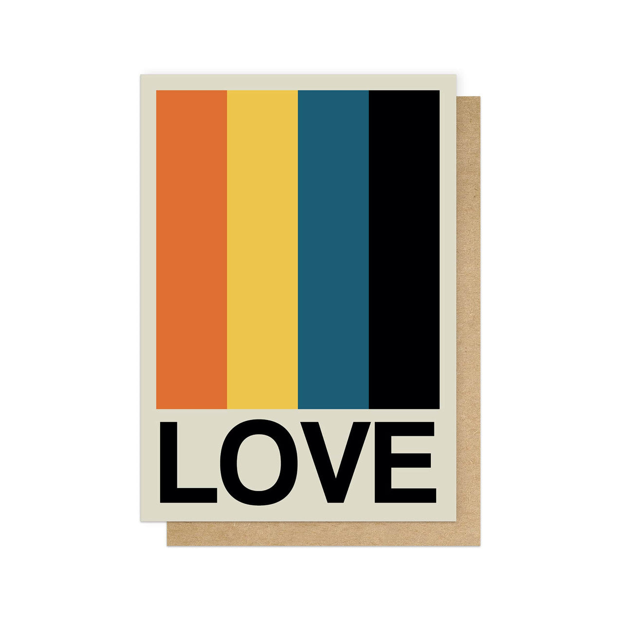 Heliotique | East End Prints Love Stripes Card