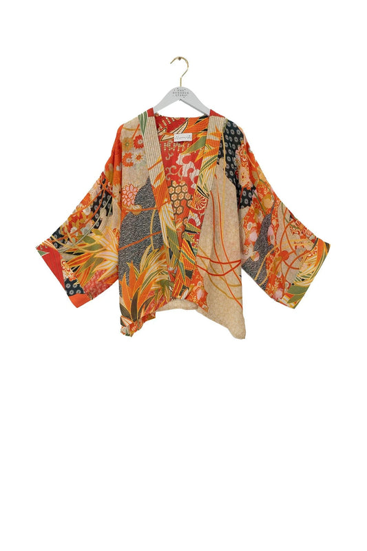 Fans Kimono - Scarlet