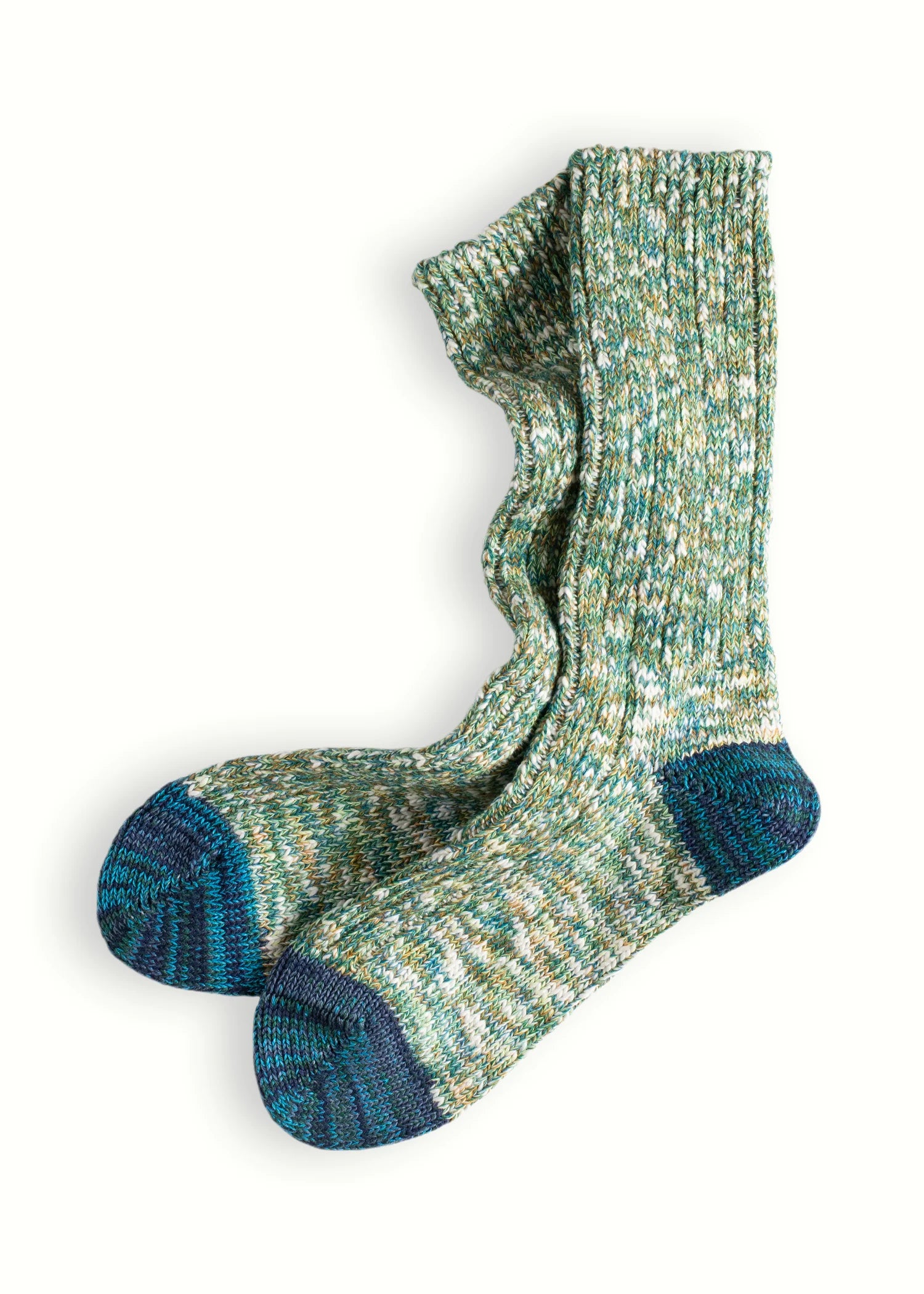Heliotique | Thunders Love Flamme Socks - Spring Greens