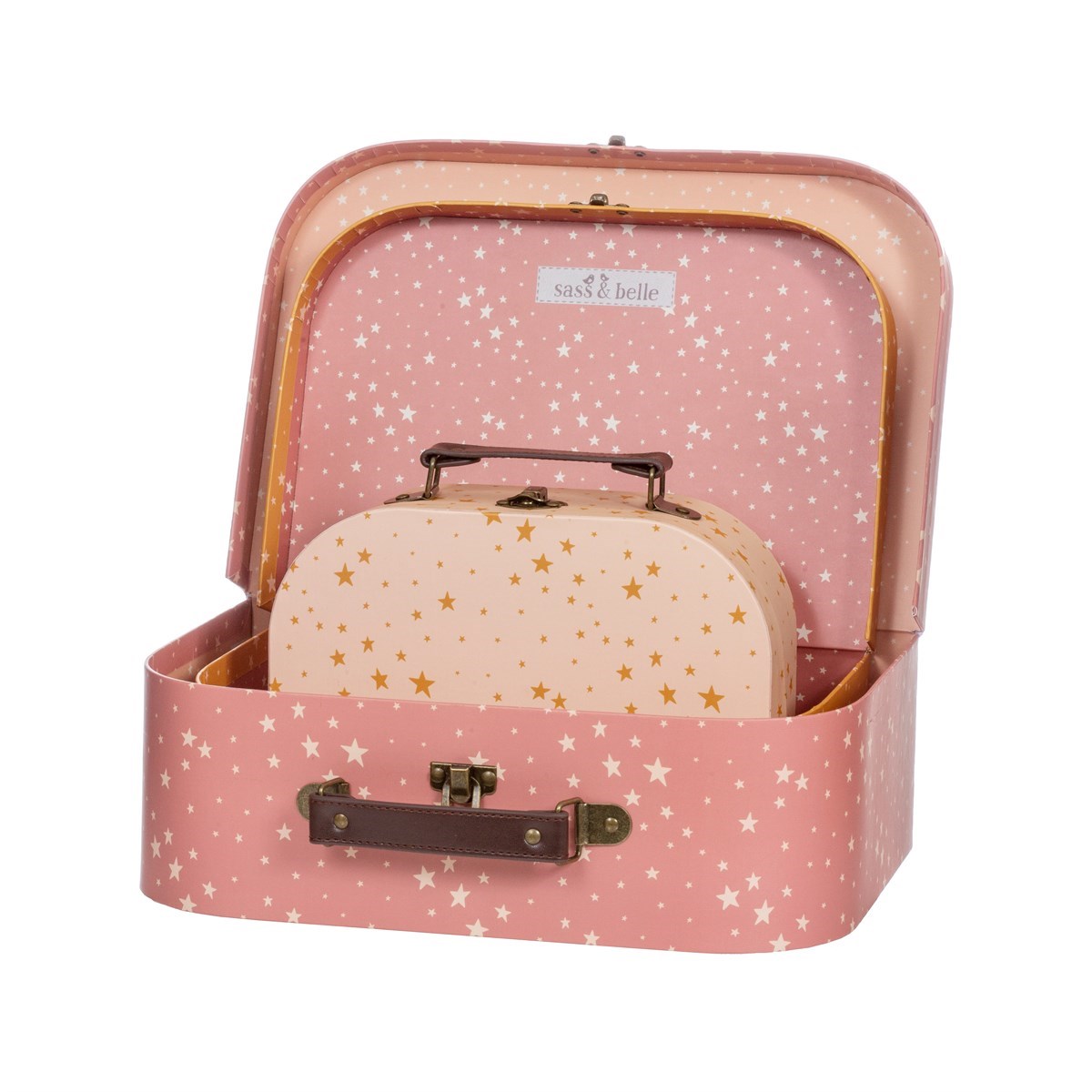 Heliotique | Sass & Belle Little Star Suitcases - Set of 3