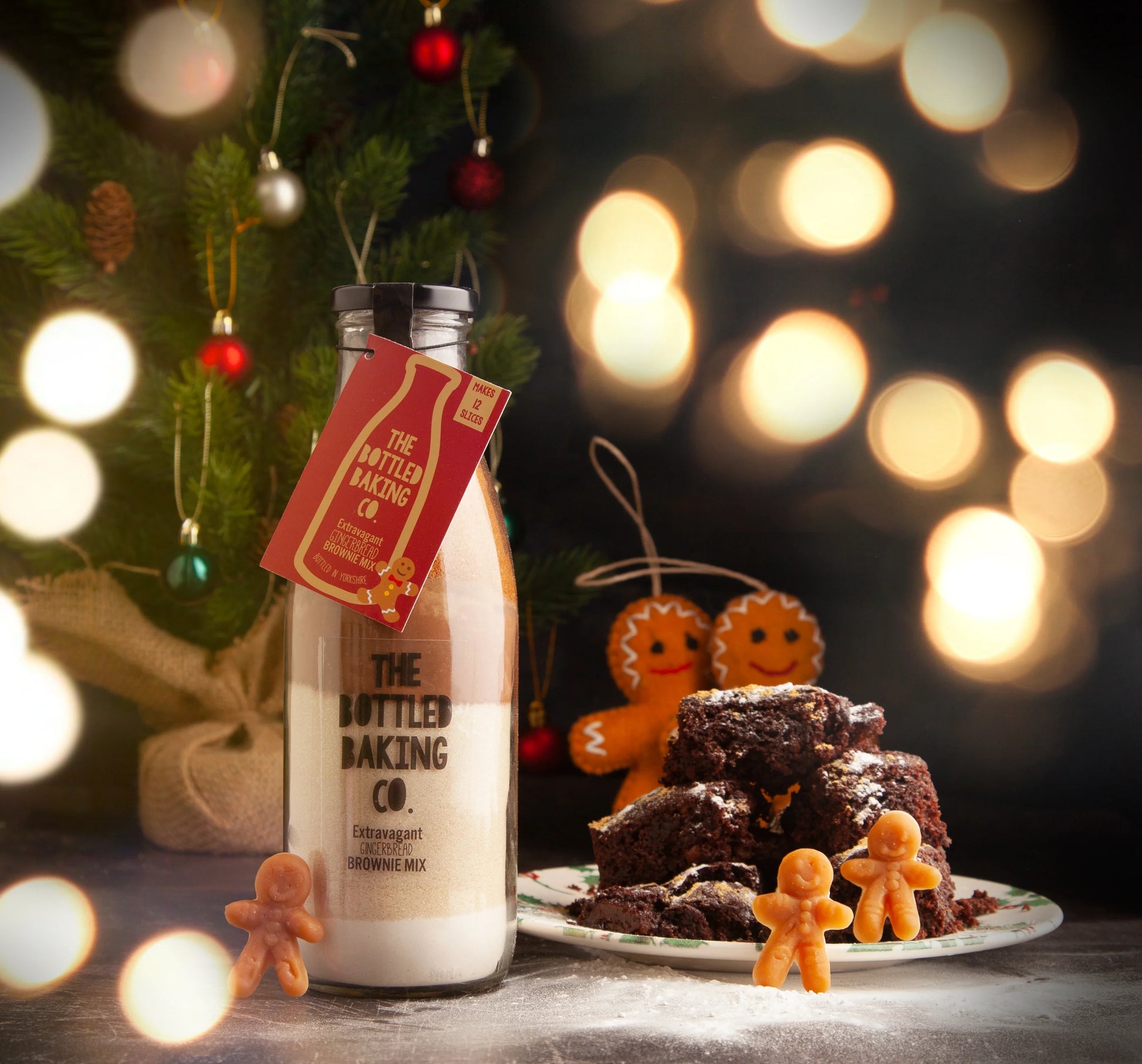 Heliotique | The Bottled Baking Co. Gingerbread Brownie Mix