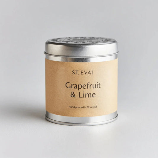 Heliotique | St Eval Grapefruit & Lime Scented Tin Candle