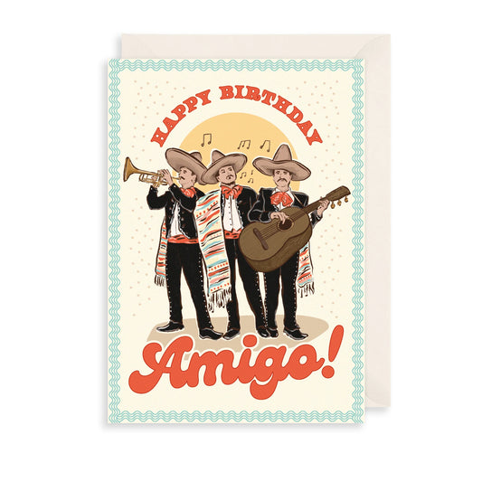 Heliotique | The Art File Happy Birthday Amigo Card