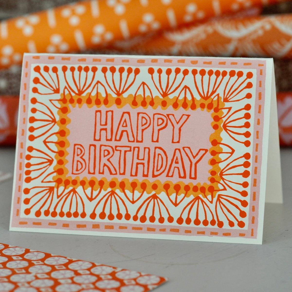 Heliotique | Cambridge Imprint Neon Happy Birthday Card