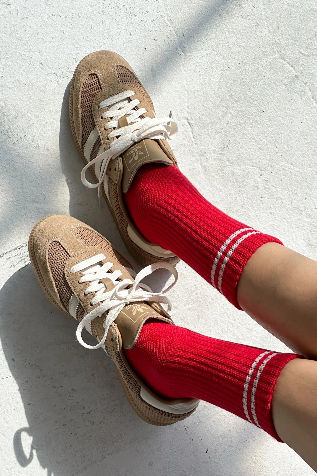 Heliotique | Le Bon Shoppe Boyfriend Socks - Red