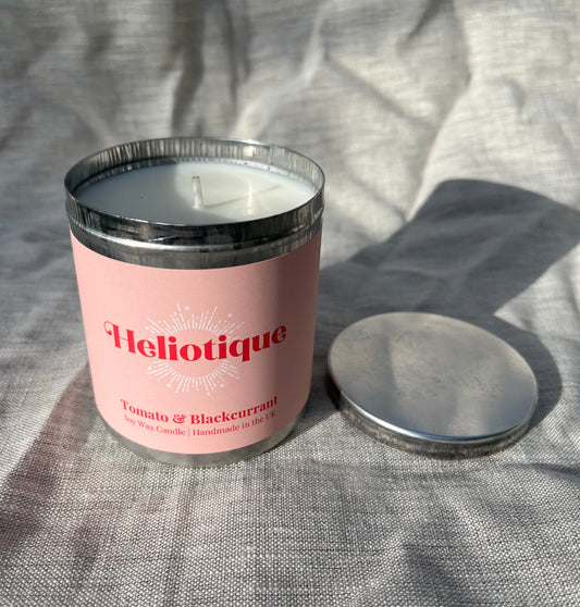 Heliotique | Heliotique Candle - Tomato & Blackcurrant Tin Candle