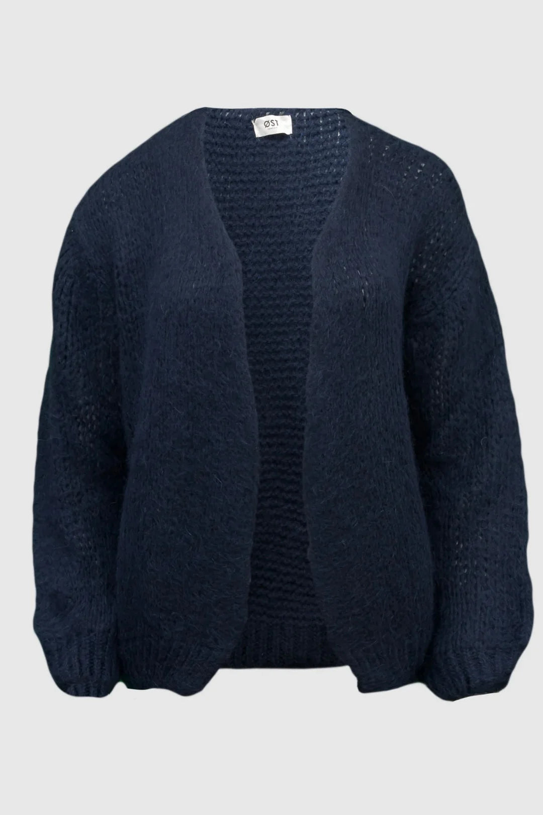 Heliotique | Ost London Smila Mohair Cardigan - Navy Blue