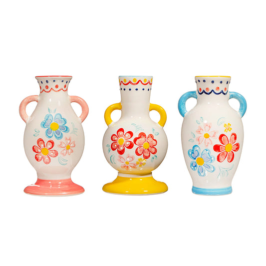 Heliotique | Sass & Belle Small Floral Folk Vase