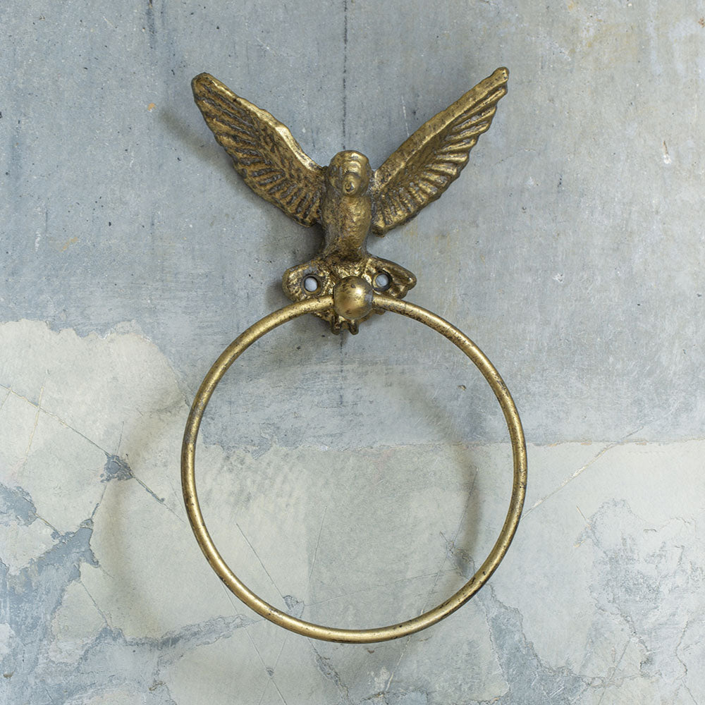 Heliotique Bird Towel Ring