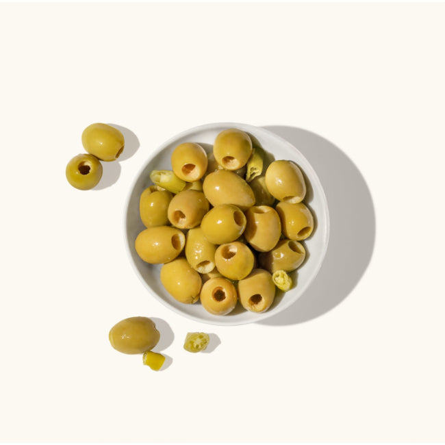 Heliotique | Perello Manzanilla Pitted Green Olives - Large 1.4kg Tin