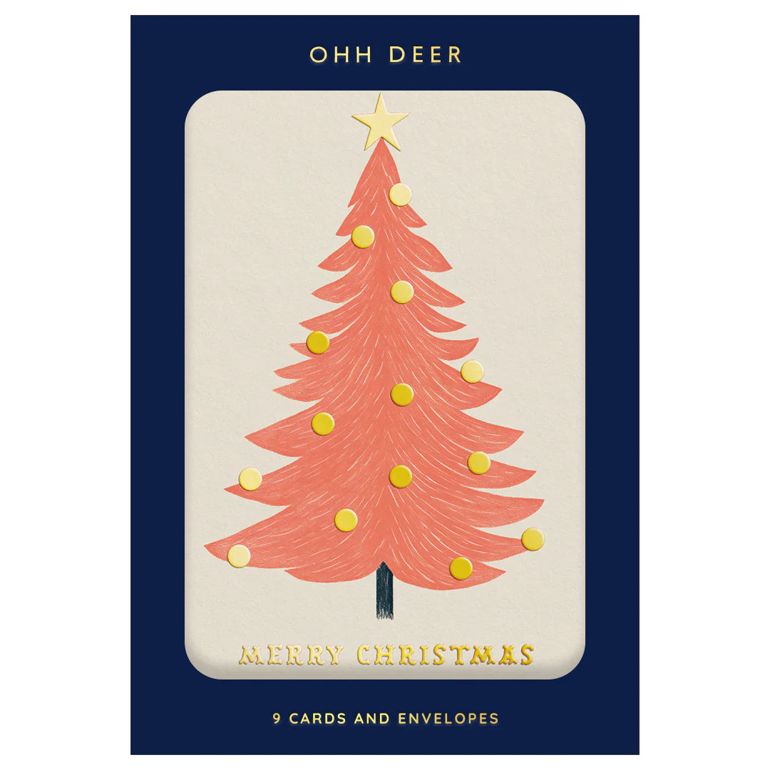 Pack of 9 Christmas Cards - Icons