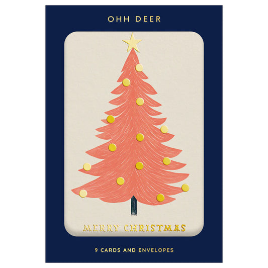 Pack of 9 Christmas Cards - Icons