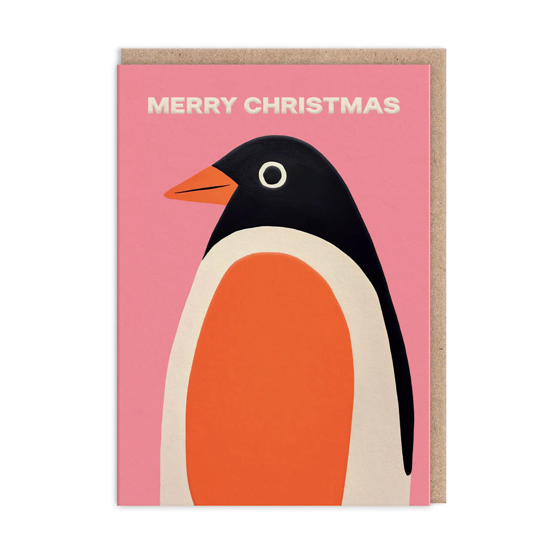 Heliotique | Ohh Deer Penguin Christmas Card